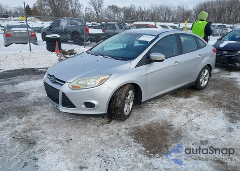 2014 Ford Focus Se from USA, damaged, VIN 1FADP3F26EL244898